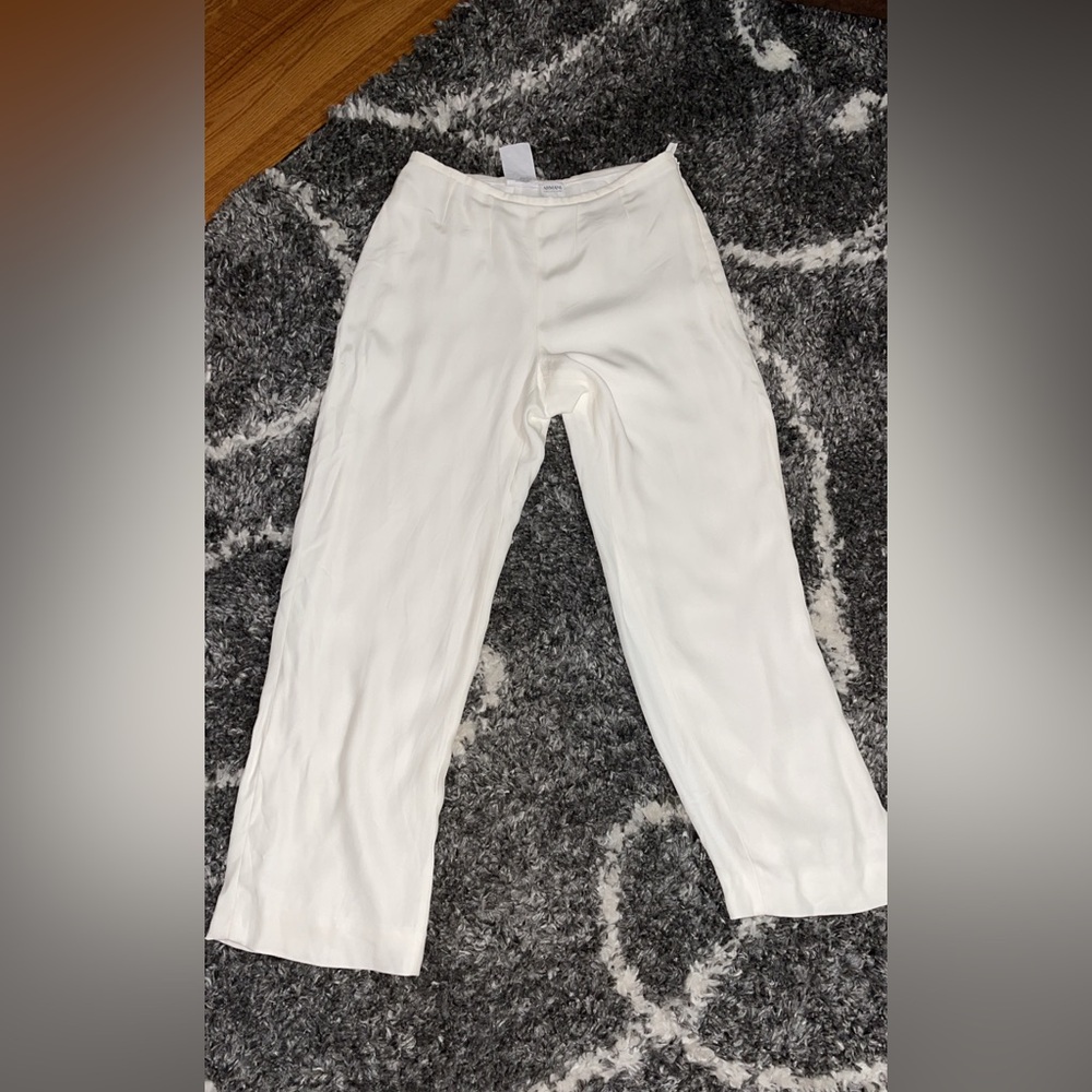 Armani Collezioni White Pantsuit